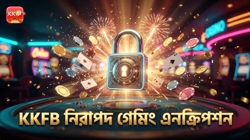 KKFB প্ল্যাটফর্মে নিরাপদ খেলার জন্য শক্তিশালী এনক্রিপশন ব্যবহৃত।
