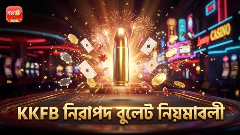 জ্যাকপট ফিশিংয়ের বুলেট ব্যবহারে KKFB এর নিরাপদ নিয়মাবলী