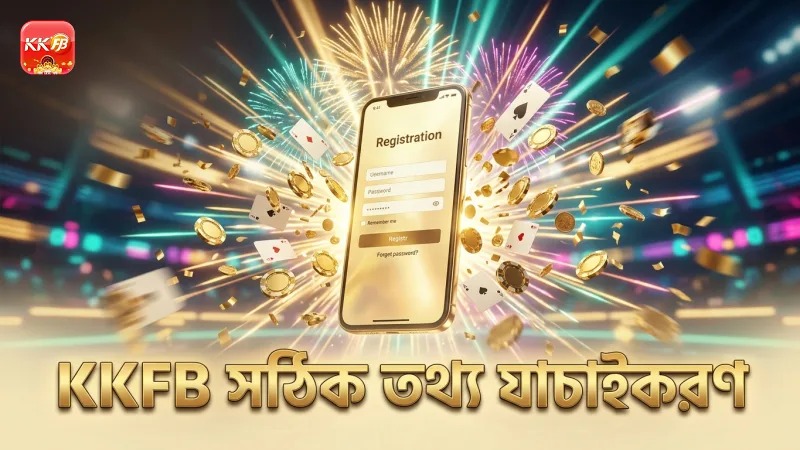সঠিক তথ্য প্রদান ও যাচাইকরণ KKFB নিবন্ধনের মূল।
