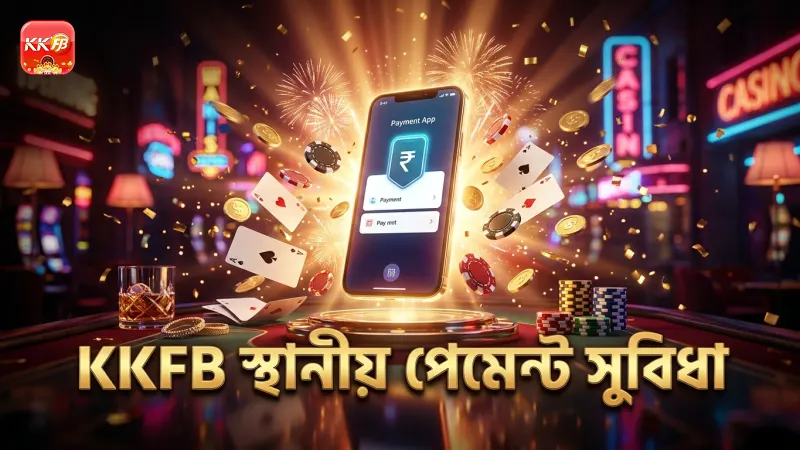 স্থানীয় পেমেন্ট ও দ্রুত ডিপোজিট সুবিধা KKFB তে পাওয়া যায়