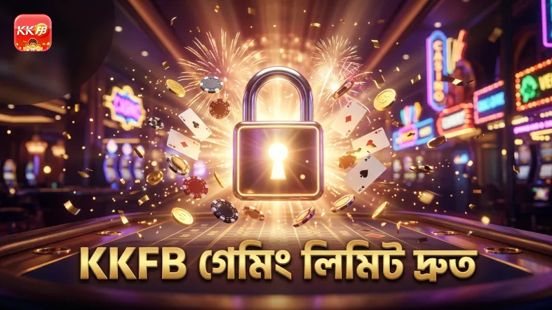 KKFB প্ল্যাটফর্মে গেমিং লিমিট সেটিংস দ্রুত প্রয়োগ করা যায়