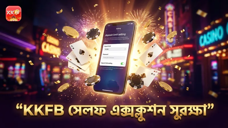 ডিপোজিট লিমিট ও সেলফ-এক্সক্লুশন ফিচার প্লেয়ার সুরক্ষা নিশ্চিত করে