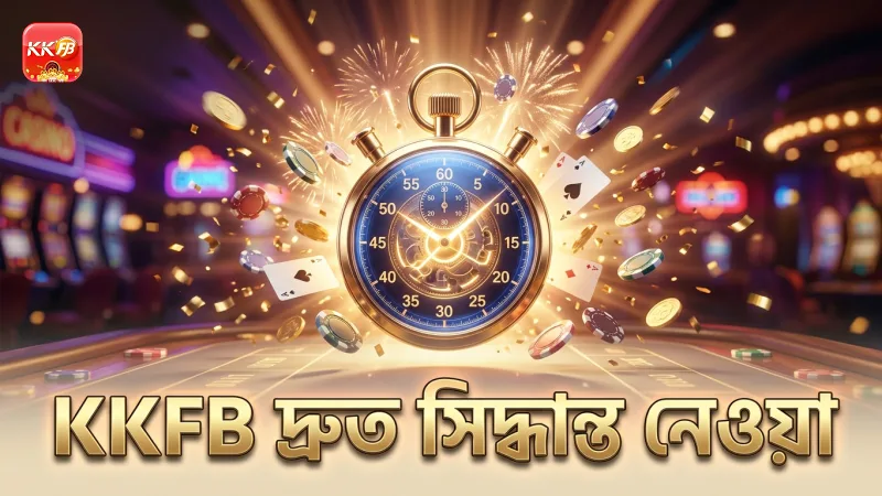 KKFB স্পিড বাকারাটে দ্রুত সিদ্ধান্ত নেওয়ার কৌশল শিখুন